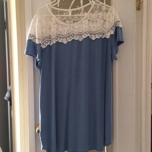 Plus size maternity top